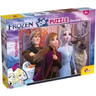Ledové království 2 2 v 1 108dílné puzzle a omalovánka 50x35 cm - Lisciani