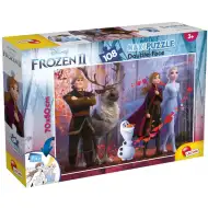 Ledové království 2 2v1 puzzle a omalovánky 108 dílků 70x50 cm - Lisciani