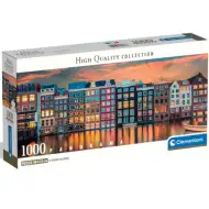Lesklá panoráma Amsterdam HQC 1000dílná puzzle - Clementoni