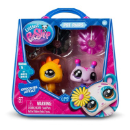 Littlest Pet Shop: Balíček se dvěma figurkami S5 - Včelka a leguán