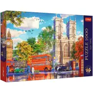 Londýnská ulice - prémiové puzzle 1000 dílků - Trefl