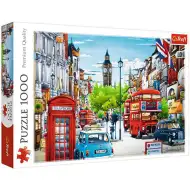 Londýnská ulice puzzle 1000 kusů - Trefl