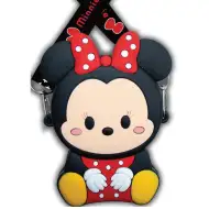 Luna: 3D peněženka s figurkou Minnie Mouse s popruhem přes rameno