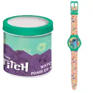 Luna: Analogové hodinky Lilo &amp; Stitch v kovové dárkové krabičce