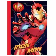 Luna: Desky s gumičkou Iron Man pro listy A4 25x35 cm
