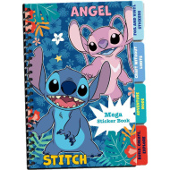 Luna: Disney Stitch Mega sešit s nálepkami