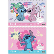 Luna: Disney Stitch kreativní skicář k vybarvení s nálepkami a šablonou v několika variantách
