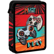 Luna: Dvouvrstvé plněné pouzdro na tužky s motivem Team Let’s play gamer
