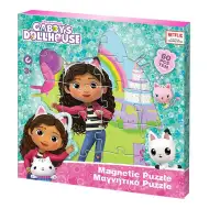 Luna: Magnetické puzzle Gabiin domeček, vzorované, 3×20 ks