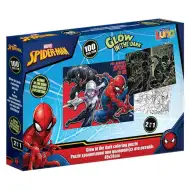 Luna: Marvel Spider-Man 100dílné puzzle svítící ve tmě