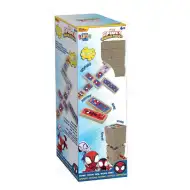 Luna: Marvel Spidey 3v1 společenská hra – Jenga, Domino a Pexeso