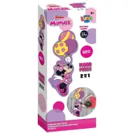 Luna: Minnie myš, oboustranné podlahové puzzle k vybarvování, 54 dílků