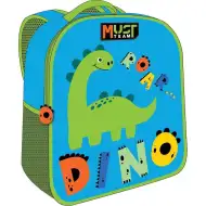Luna: Must Team 3D batoh do školky s motivem dinosaurů 26x10x32 cm