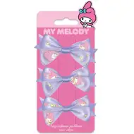 Luna: My Melody sada 3 mašličkových spon do vlasů