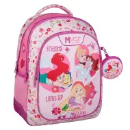 Luna: Povinný tým Disney princezny zaoblený tříkomorový batoh 32x18x43 cm