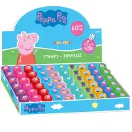 Luna: Razítko na konec pastelky Peppa Pig, různé druhy, 1 ks