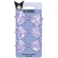 Luna: Sada 3 mašlových spon do vlasů Kuromi