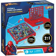 Luna: Spider-Man 2 v 1, Čtyři v řadě a Hadi a žebříky společenská hra