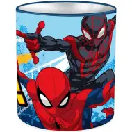 Luna: Spider-Man superhrdina kovový válcový stojánek na psací potřeby 10x11 cm