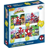 Luna: Spidey 4 v 1, puzzle s 12-15-20-24 dílky