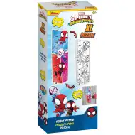 Luna: Spidey a jeho úžasní přátelé – omalovánkové měřítko výšky, maxi puzzle 25 dílků