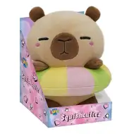 Luna: Squishcuties kapybara plyšák v barevném donutu 21 cm