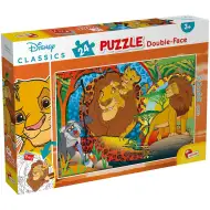 Lví král 2 v 1, puzzle a omalovánky, 24 dílků, 50x35 cm – Lisciani
