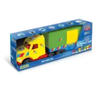 Magic Truck Basic: Nákladní auto s krabicovým přívěsem a světlem, délka 80 cm - Wader