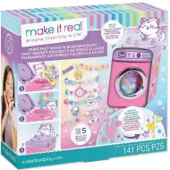 Make It Real: Barevná sada na výrobu náramků s perlovou pračkou