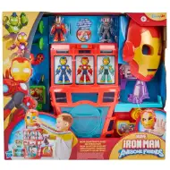 Marvel: Sada hraček Iron Manova základna s figurkami – Hasbro