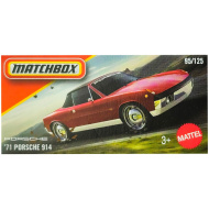 Matchbox: 71 Porsche 914 červené autíčko v papírové krabičce 1/64 – Mattel