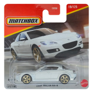 Matchbox: 2004 Mazda RX-8 bílé autíčko 1/64 - Mattel