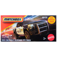 Matchbox: 2024 Chevrolet Silverado PPV Truck v papírové krabičce — autíčko v měřítku 1:64 - Mattel