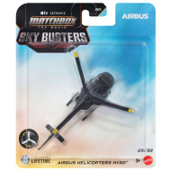 Matchbox Film: Sky Busters Airbus Helicopters H130 letadlo 1/64 – Mattel