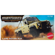 Matchbox: Land Rover 6x6 v papírové krabičce, autíčko 1:64 - Mattel