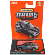 Matchbox Moving Parts: 2018 Jeep Grand Cherokee otevírací autíčko 1/64 - matné