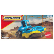 Matchbox Road Roller modré autíčko 1/64 – Mattel