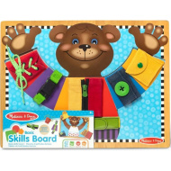 Medvídková dřevěná tabulka pro rozvoj základních dovedností - Melissa &amp; Doug