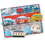 Melissa &amp; Doug: Puzzle s vozidly – Spin Master