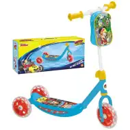 Mickey Mouse na tříkolové koloběžce