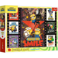 Mimoni 3 filmové záběry 1000dílné puzzle - Trefl