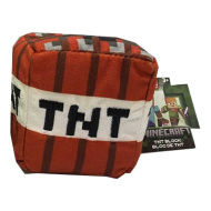 Minecraft Blocks plyšová figurka - figurka TNT bloku - Mattel