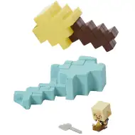 Minecraft: Odhalení minifigurky Zlatovlasého námořníka ve žlutém mečovém pouzdře - Mattel