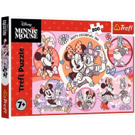 Minnie Mouse a kachna Daisy — nejlepší kamarádky, puzzle o 200 dílcích - Trefl