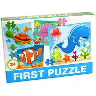 Mořská zvířátka Baby puzzle - D-Toys