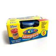 Modrá tempera v kelímku 6x35 gr - Carioca