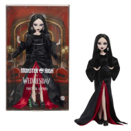 Monster High: Wednesday Mortica Adams panenka 28 cm - Mattel