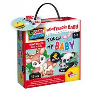Montessori Baby Touch zvířata logická puzzle - Lisciani