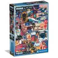 More is More: Cestování a kultura 1000dílné puzzle - Clementoni