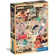 More is More: Knihy a psaní HQC 1000dílné puzzle - Clementoni